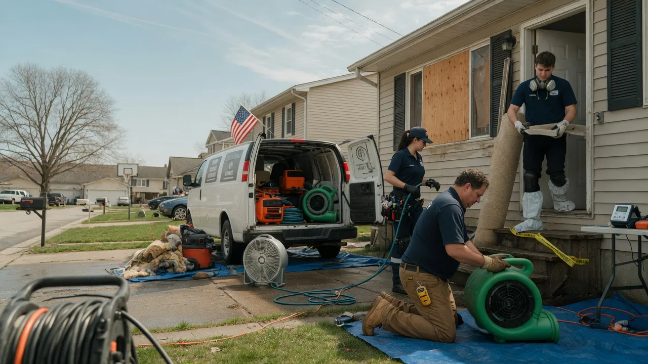 Water Damage Restoration in Gladstone, ND near me